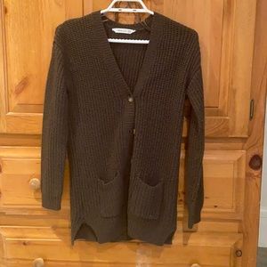 Urban Kids Olive Green Cardigan